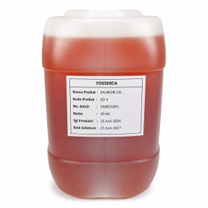 Salmon oil 30 KG untuk bahan baku pet food - Fosserca